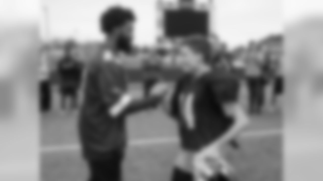 Graham McMorrow, a senior football player with cerebral palsy and kidney disease at Liberty High School, was surprised with tickets to Super Bowl LIII by Kansas City Chiefs cornerback Kendall Fuller on Tuesday,, October 30, 2018.