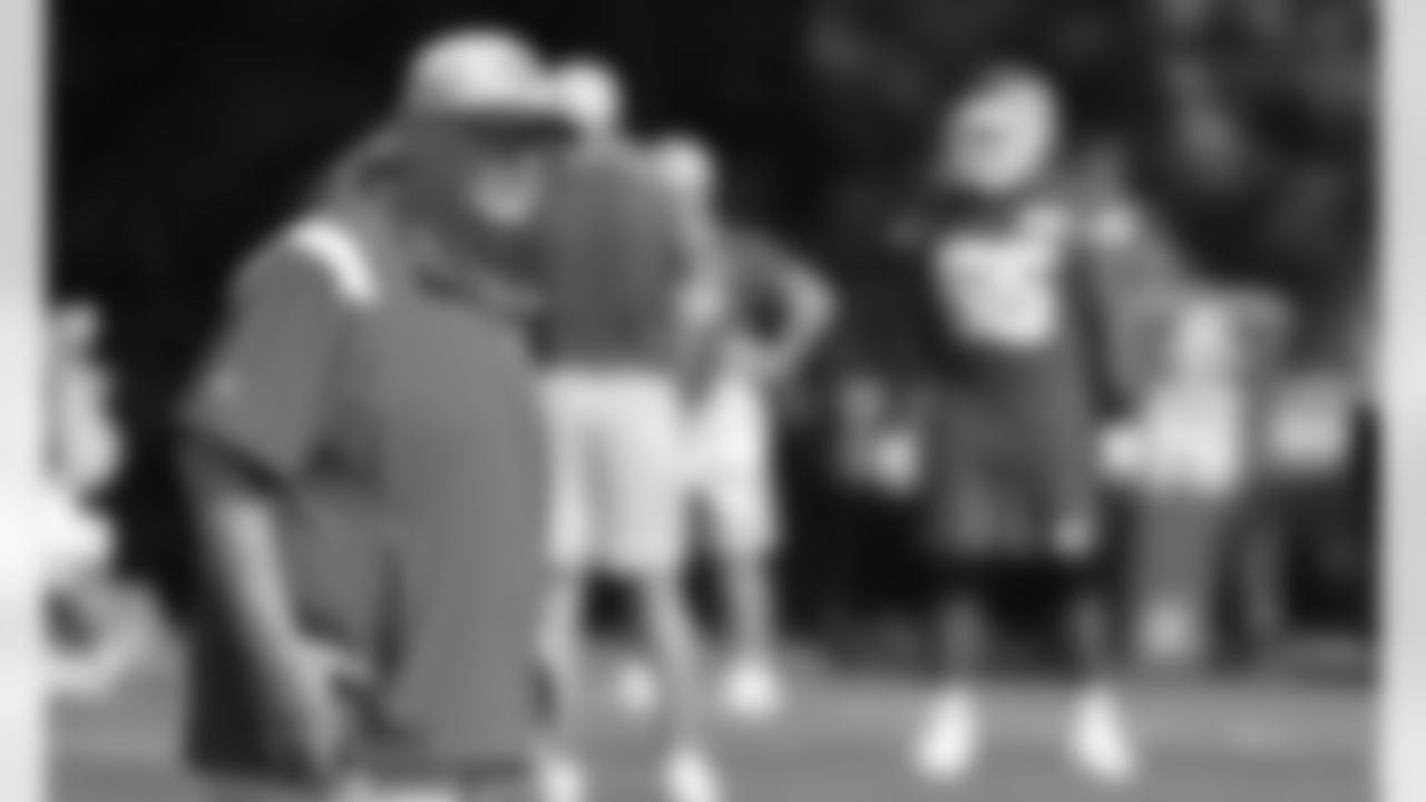 Kansas City Chiefs head coach Andy Reid during rookie training camp at Missouri Western State University.
