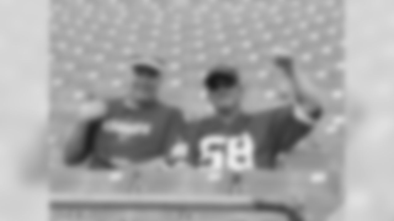 Kansas City Chiefs fans cheer on their team to a 34-15 victory over the Dolphins on September 21, 2014 in Miami.