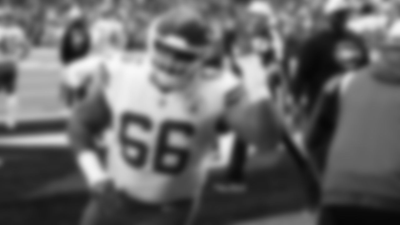 Kansas City Chiefs defensive tackle Brandon Williams (66) prior to an NFL football game against the Houston Texans, Sunday, December 18, 2022 in Houston.