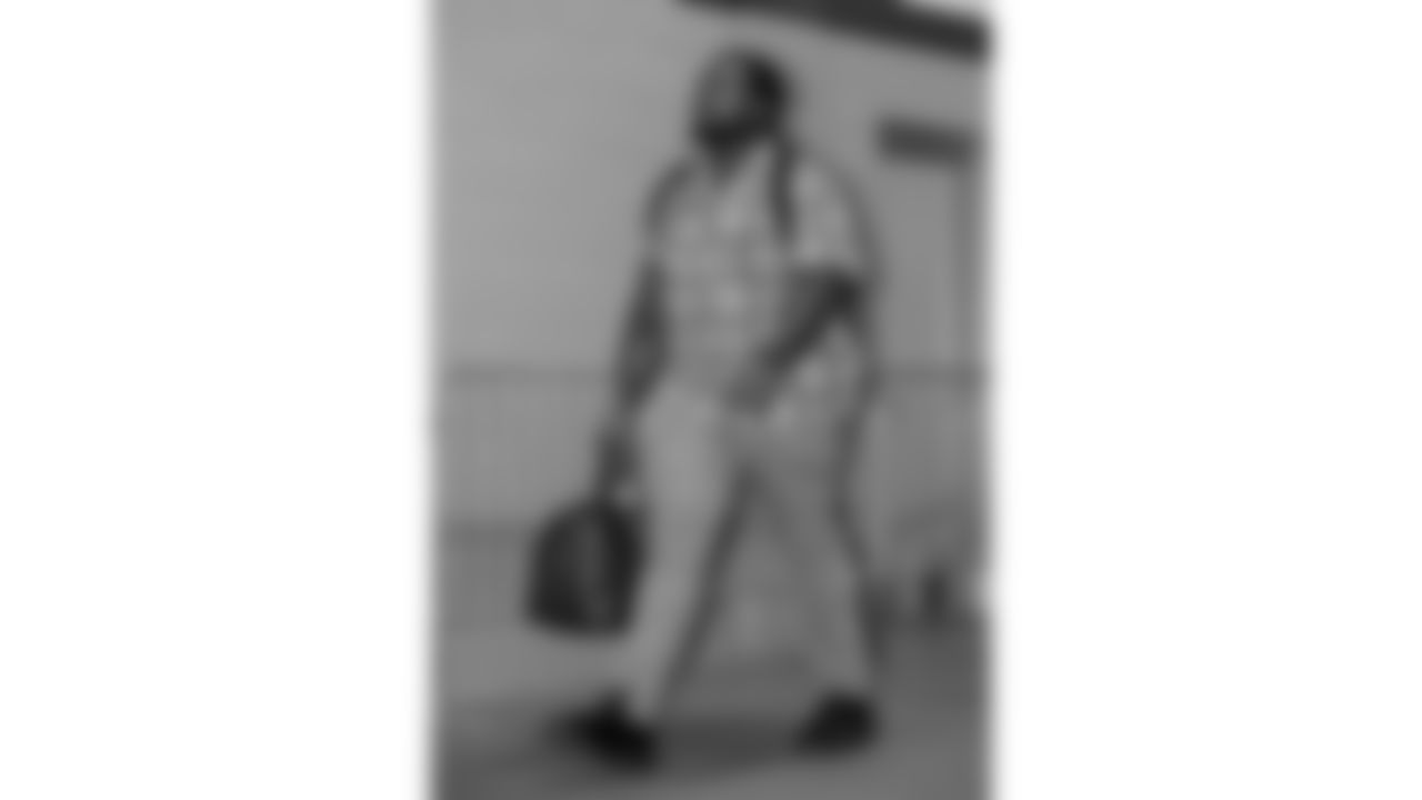 Kansas City Chiefs nose tackle Derrick Nnadi (91) arriving at Caesars Superdome prior to the Chiefs preseason Week 1 matchup against the New Orleans Saints on Sunday, August 13, 2023.