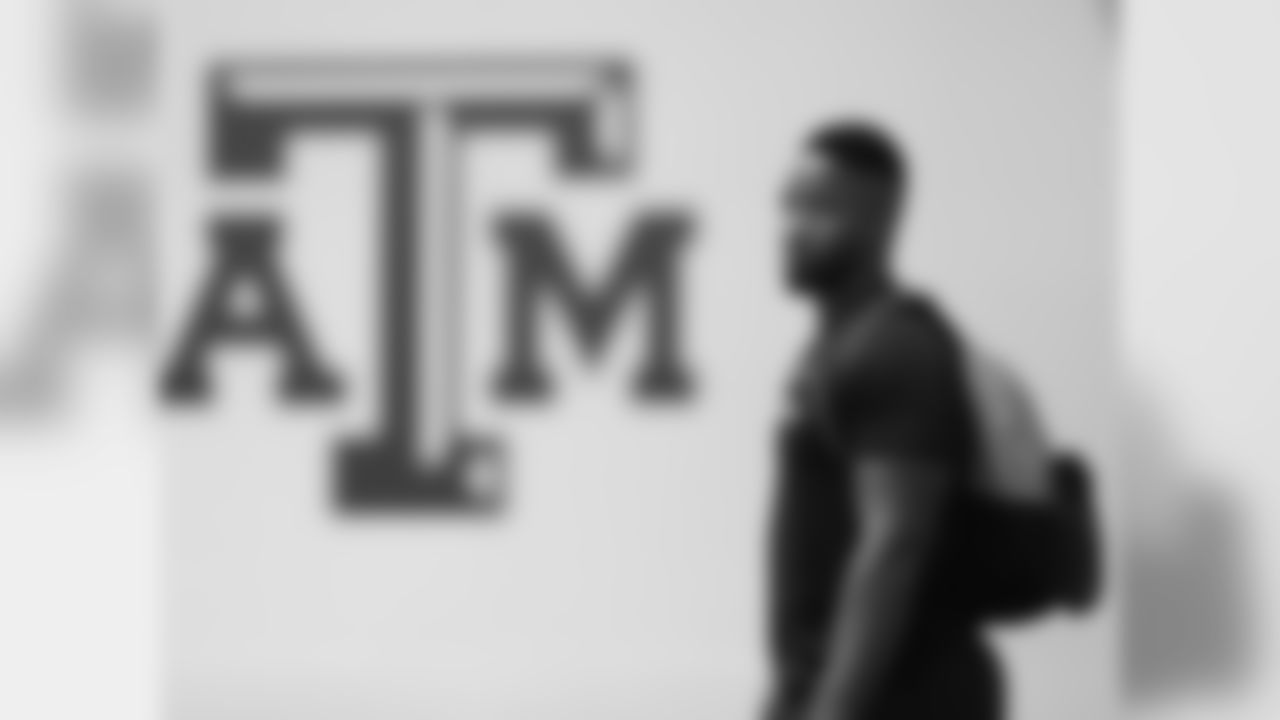 Texas A&M offensive linesman Cedric Ogbuehi (70)
