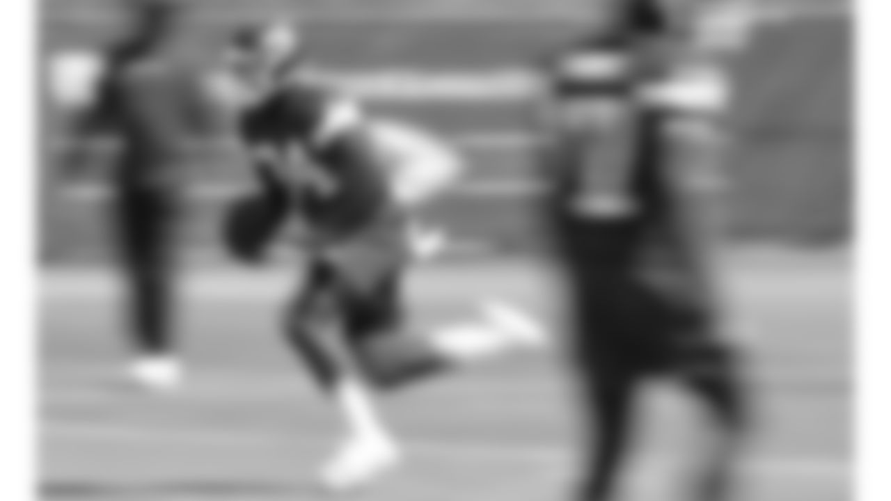 Kansas City Chiefs running back Deneric Prince (34) at practice in preparation for the Week 2's matchup against the Jacksonville Jaguars on Thursday, September 14, 2023 in Kansas City, MO.