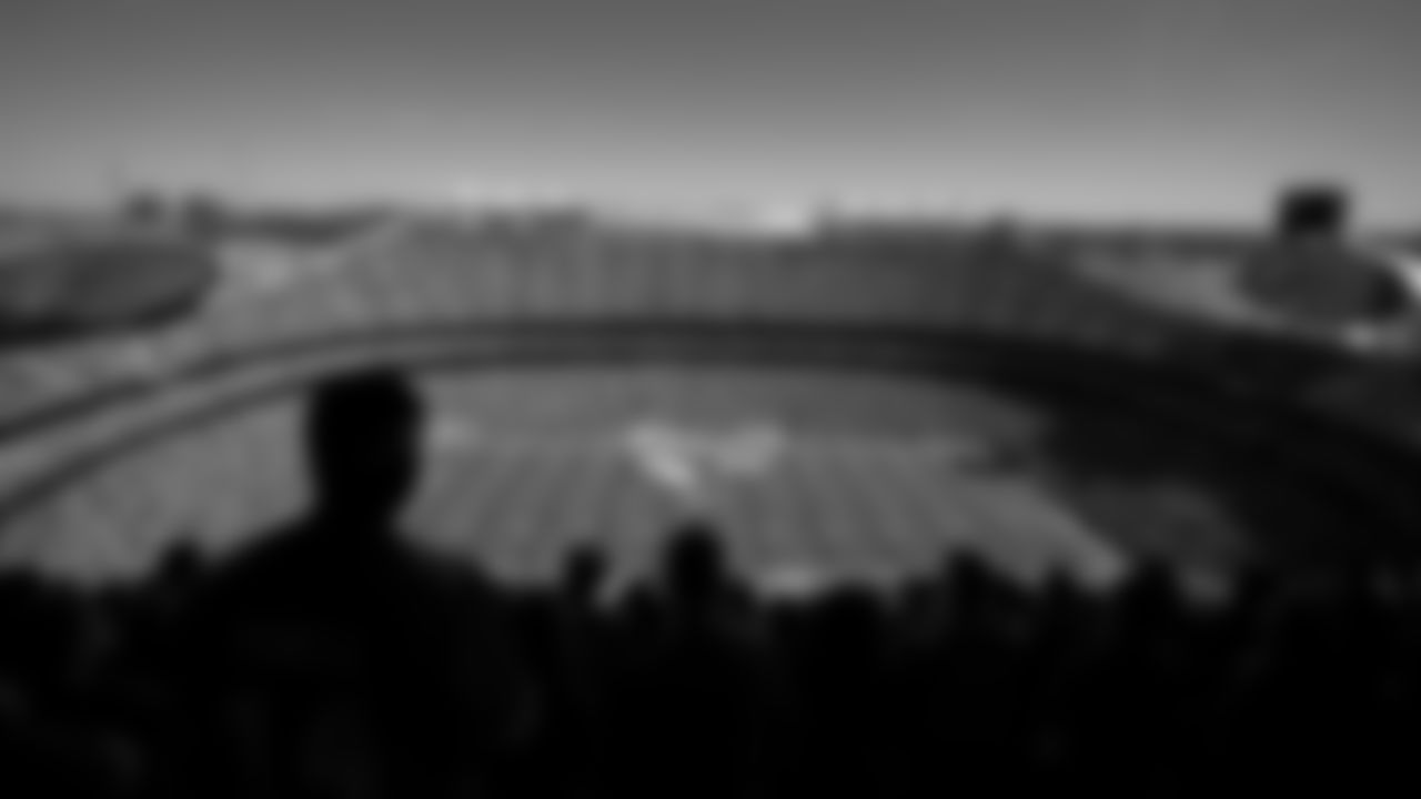 A view for the top of the stadium before an NFL football game against the Los Angeles Chargers, Sunday, September 26, 2021 in Kansas City.