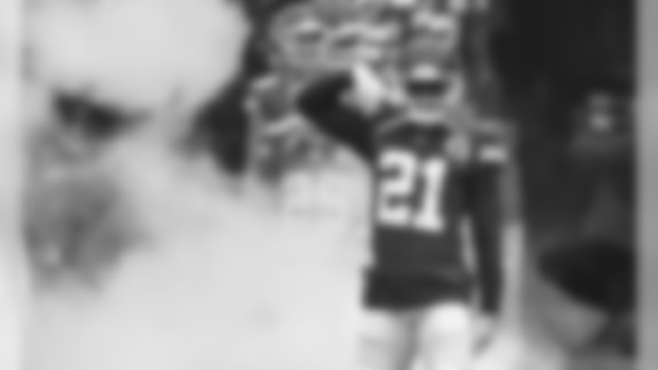Kansas City Chiefs Cornerback Bashaud Breeland (21) prior to the game between The Kansas City Chiefs and The Houston Texans in the Divisional Playoff game at Arrowhead Stadium on January 12, 2019.