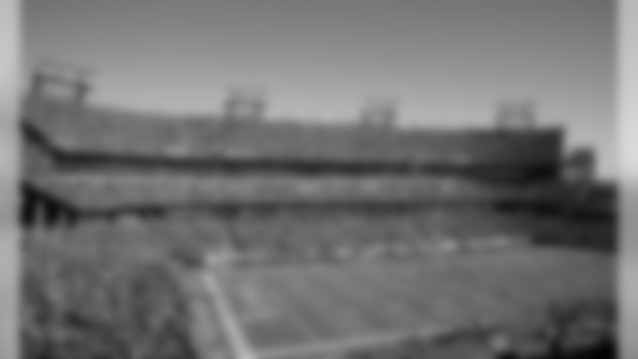 Nissan Stadium during the football game between the Kansas City Chiefs and the Tennessee Titans at Nissan Stadium on November 10, 2019.