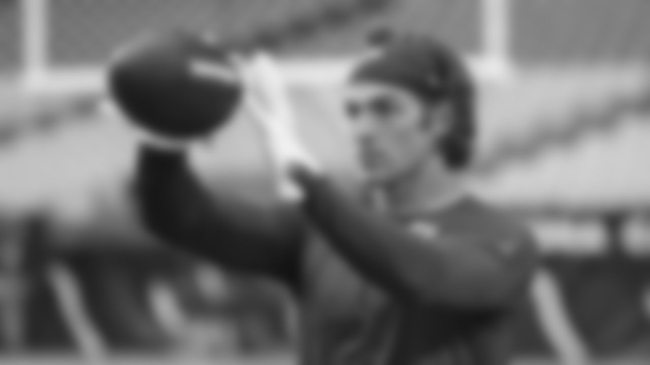 Kansas City Chiefs wide receiver Dalton Schoen (2) during pregame of preseason game two against the Arizona Cardinals, Friday, Aug. 20th, 2021.