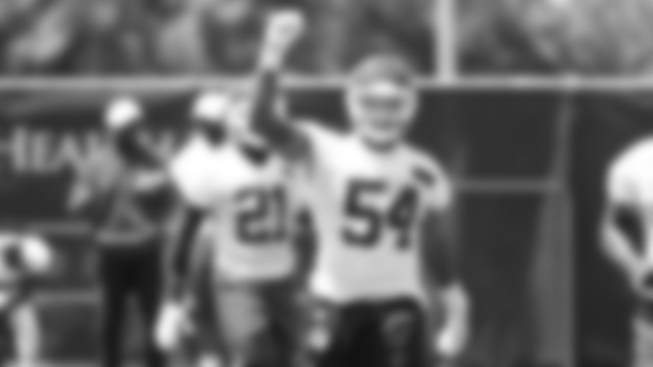 The Kansas City Chiefs participate in the eight practice of OTA''s.