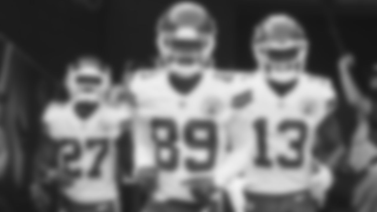 Kansas City Chiefs wide receiver Maurice Ffrench (89) prior to preseason game one against the San Francisco 49ers, Saturday, Aug. 14th, 2021.