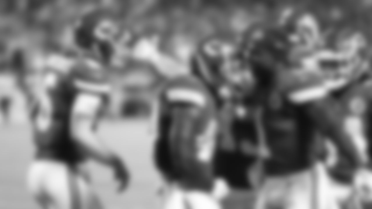 Kansas City Chiefs vs Minnesota Vikings during NFL preseason game at GEHA Field at Arrowhead Stadium in Kansas City on August 27, 2021