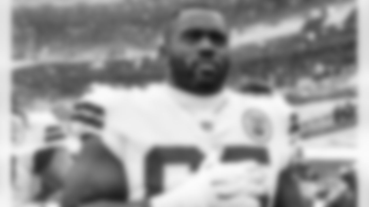 Kansas City Chiefs Offensive Lineman Danny Isidora (65) during the anthem prior to an NFL football game against the Denver Broncos, Sunday, Oct. 25, 2020 in Denver, CO.