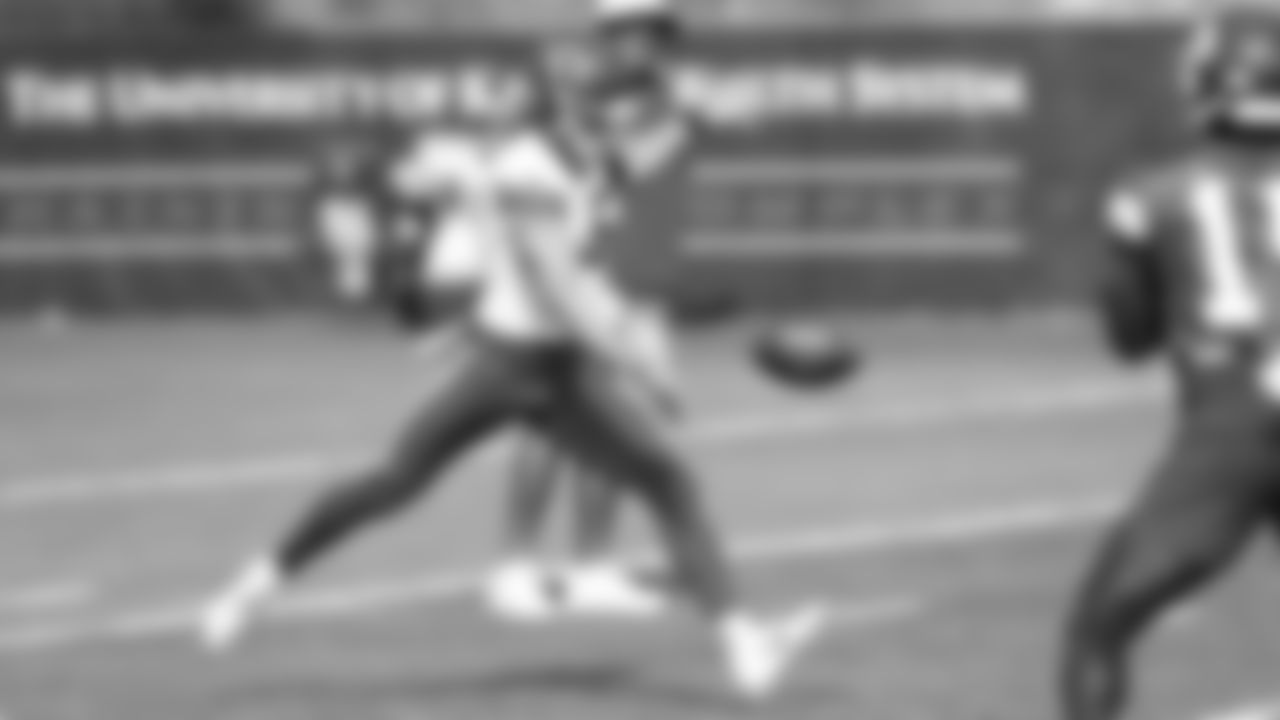 Kansas City Chiefs punter Tommy Townsend (5) during practice on Wednesday October 6, 2021.