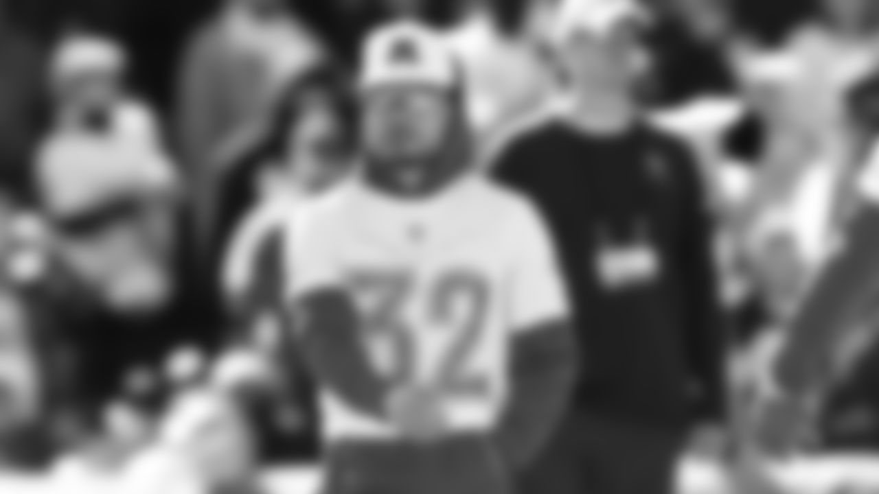 Kansas City Chiefs free safety Tyrann Mathieu (32) during the 2022 NFL Pro Bowl practice on Saturday February 5, 2022