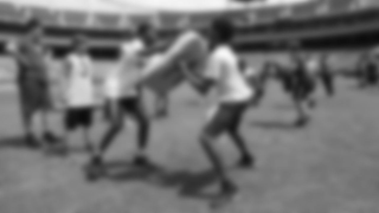 The Kansas City Ambassadors, along with a number of Chiefs Legends, hosted the second-annual Chiefs Legends Community Youth Camp at Arrowhead Stadium on June 5, 2019.