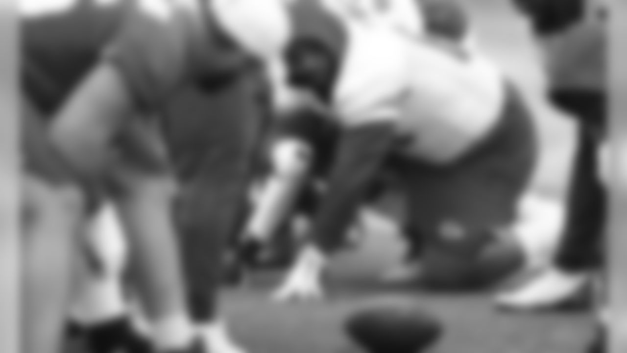 The Kansas City Chiefs practice in preparation for Sunday's AFC Championship game against the Tennessee Titans.