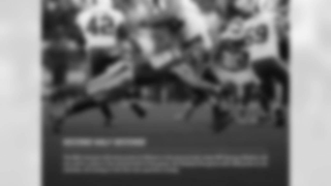SECOND HALF DEFENSE: The Bills had just 119 total yards of offense in the second half, while WR Sammy Watkins did not catch a pass in the second half of the game. He finished the game with 158 yards on six catches, all coming in the first two quarters of play.