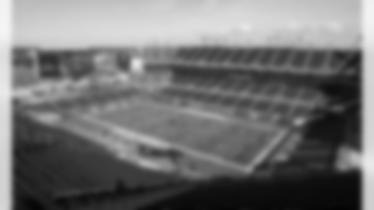 Stadium view prior to an NFL football game against the Tampa Bay Buccaneers at Raymond James Stadium on November 29, 2020.