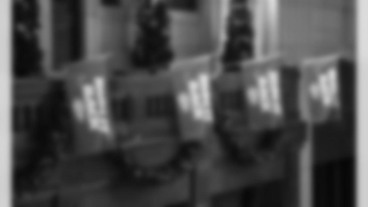Run It Back flags inside of Union Station in Kansas City, MO