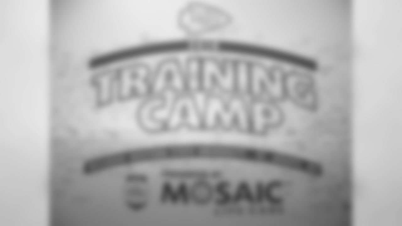 Autographed Training Camp banner at Mosaic Life Care in St. Joseph Saturday, Aug. 11, 2018