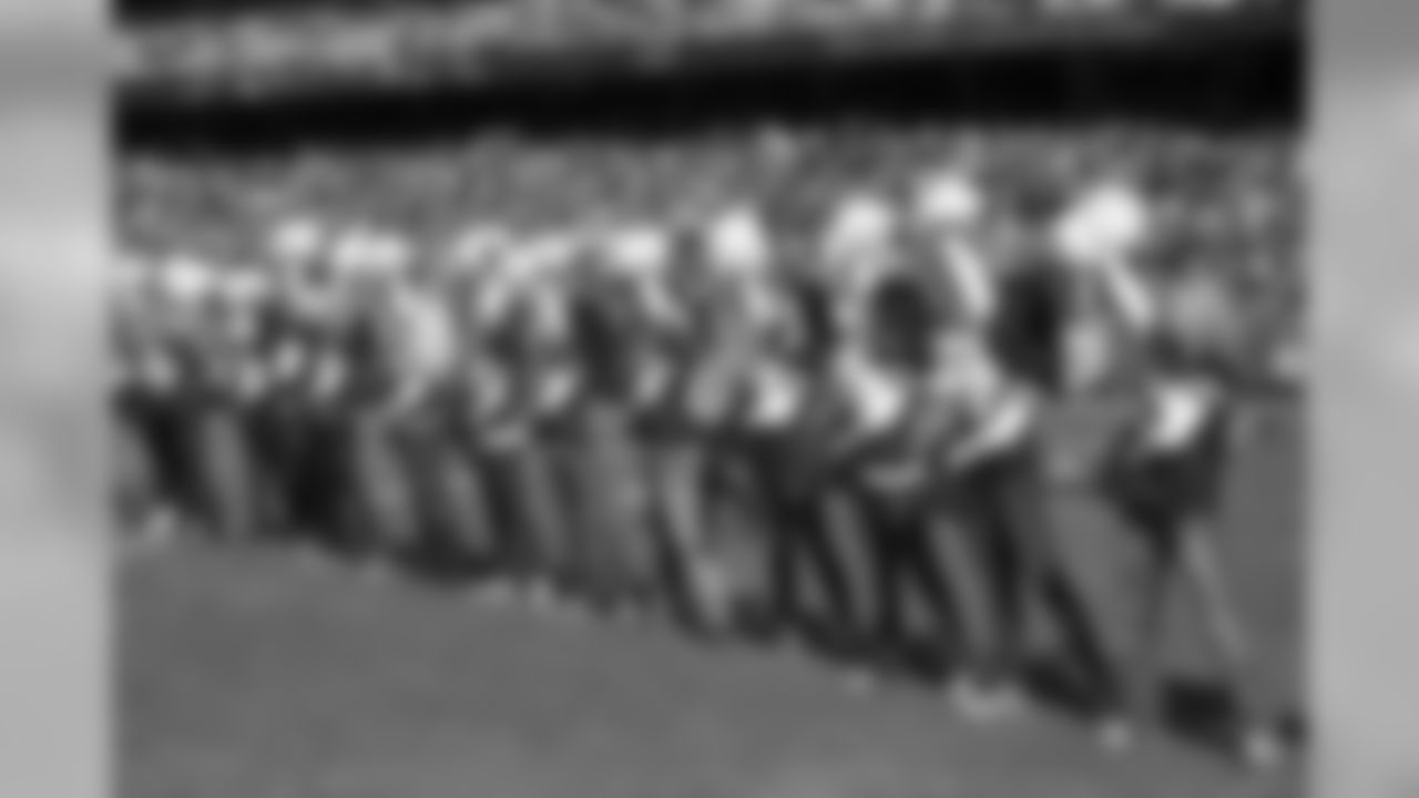Kansas City Chiefs Cheerleader Alumni during the Chiefs vs Rams game
