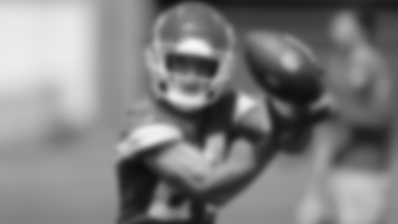 Kansas City Chiefs wide receiver Skyy Moore (24) at day 1 of minicamp on Tuesday, June 13, 2023 in Kansas City, MO.