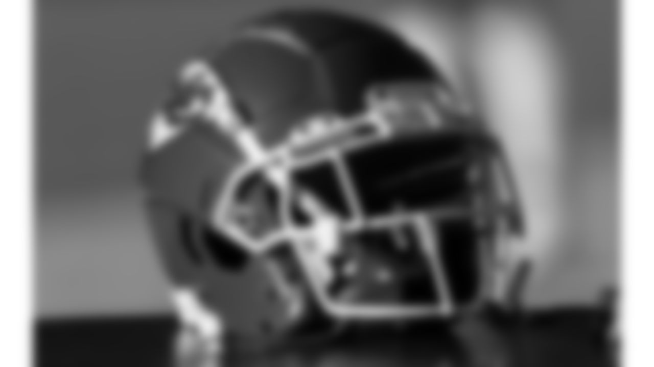 A Kansas City Chiefs helmet during an NFL football game against the Denver Broncos, Sunday, December 11, 2022 in Denver.