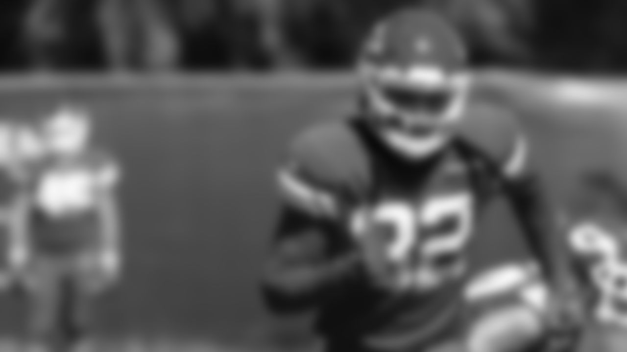 Kansas City Chiefs wide receiver Daurice Fountain (82) during practice at The University of Kansas Health System Training Complex.