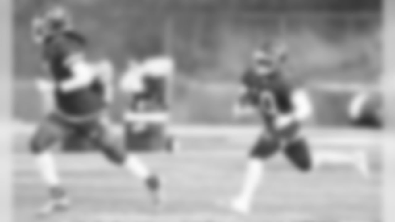 The Kansas City Chiefs practice to take on the Houston Texans.