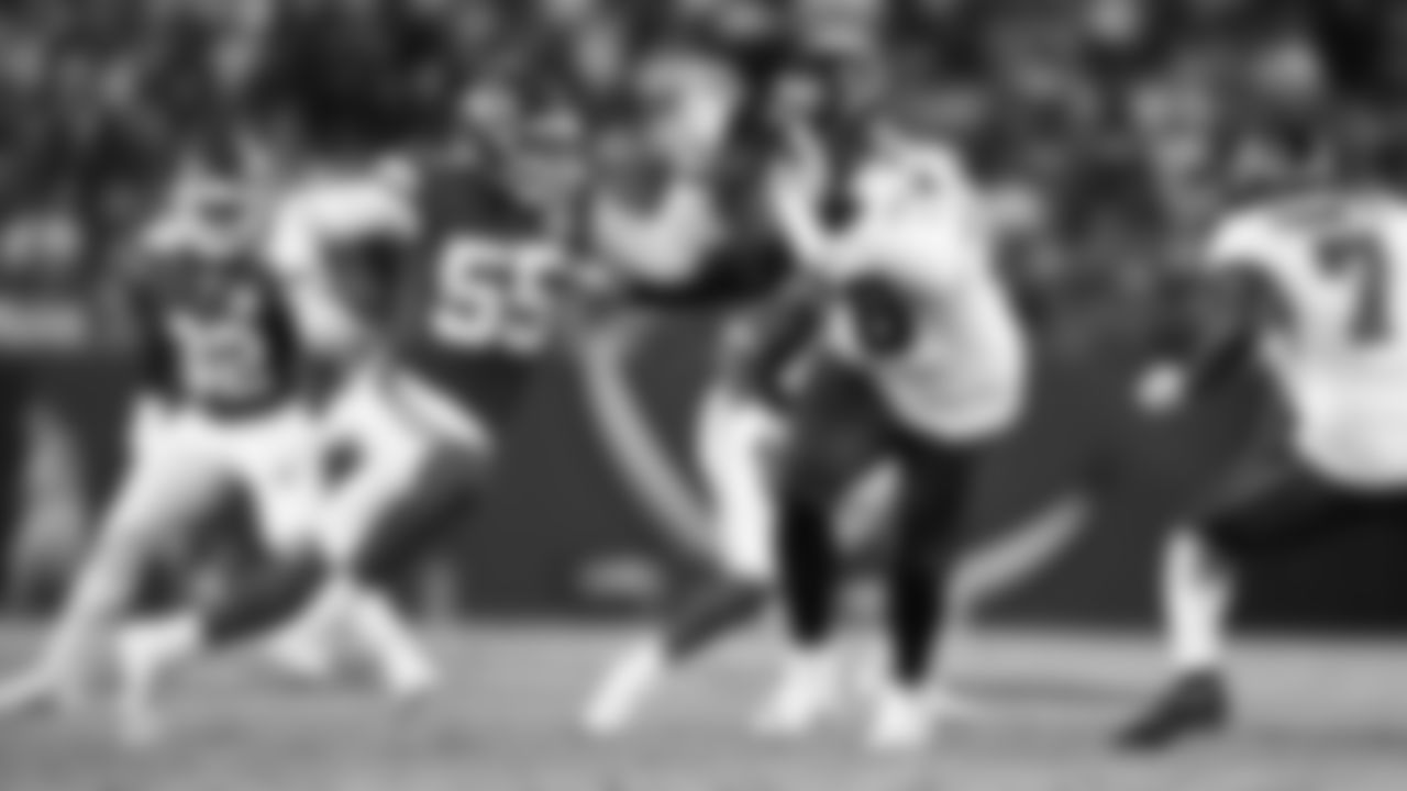 Kansas City Chiefs defensive end Frank Clark (55) during an NFL football game against the Tampa Bay Buccaneers, Sunday, October 2, 2022 in Tampa Bay.