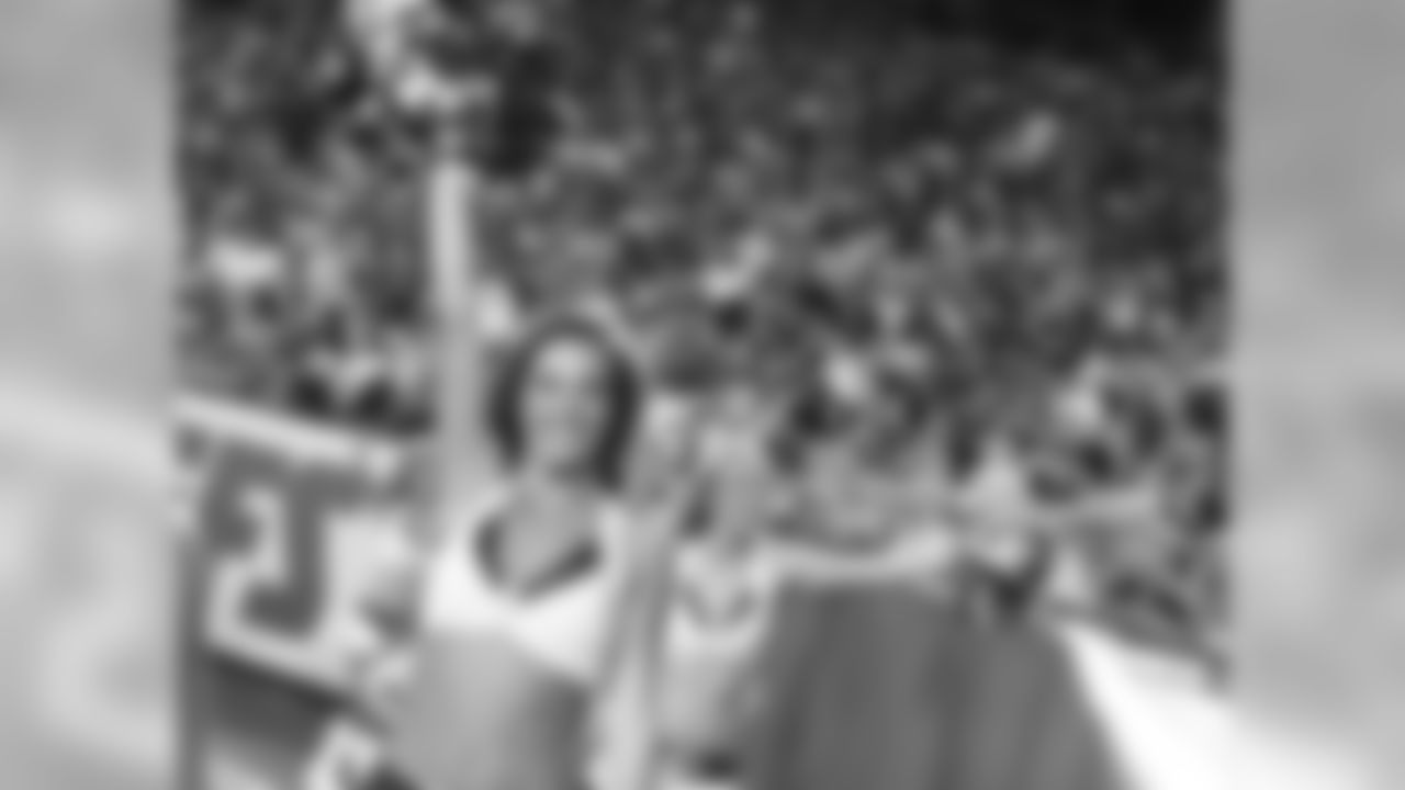 Kansas City Chiefs cheerleaders perform during the August 23, 2014 preseason home game.