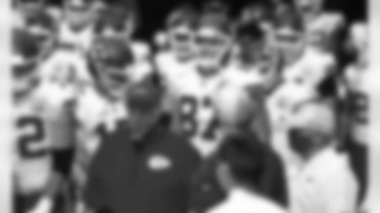 Kansas City Chiefs Tight End Travis Kelce (87) smiling as he takes the field in runouts prior to an NFL Football game against the Miami Dolphins, Sunday December 13, 2020 in Miami Gardens.