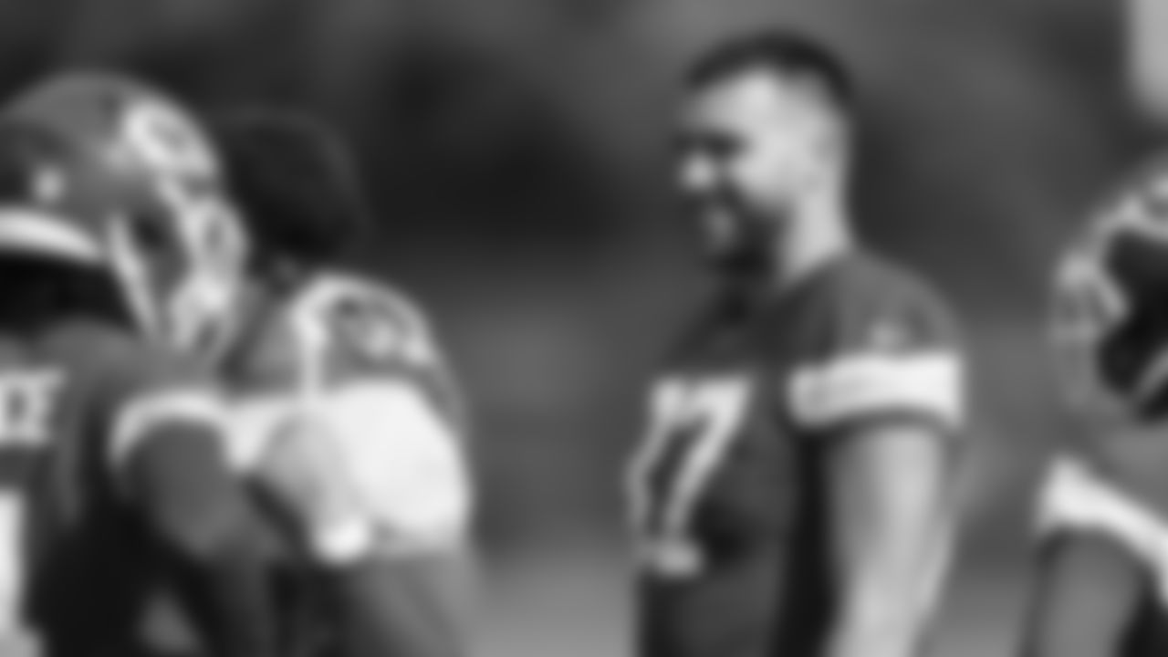 Kansas City Chiefs tight end Travis Kelce (87) during in-season practice on Thursday, October 26, 2023 in Kansas City, MO.