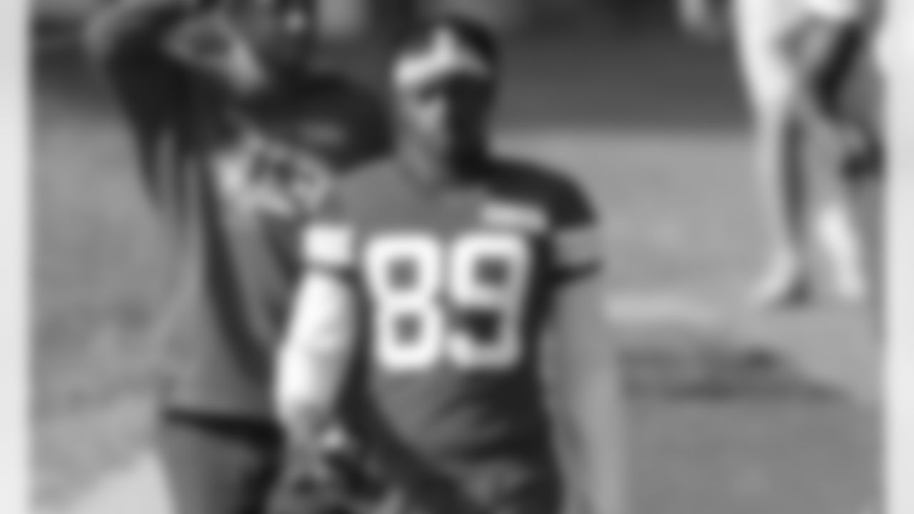 Kansas City Chiefs wide receiver Maurice French (89) during rookie training camp at Missouri Western State University