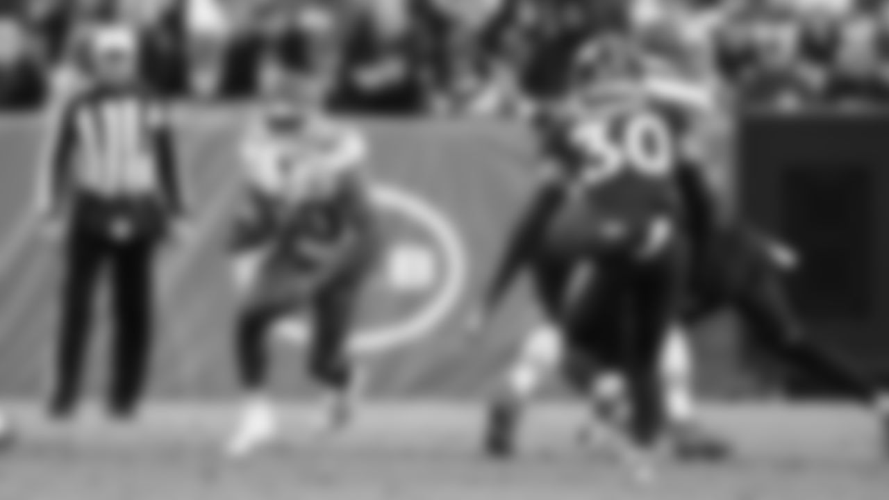 Kansas City Chiefs running back Derrick Gore (40) during an NFL football game against the Denver Broncos on Saturday, January 8, 2021 in Denver.