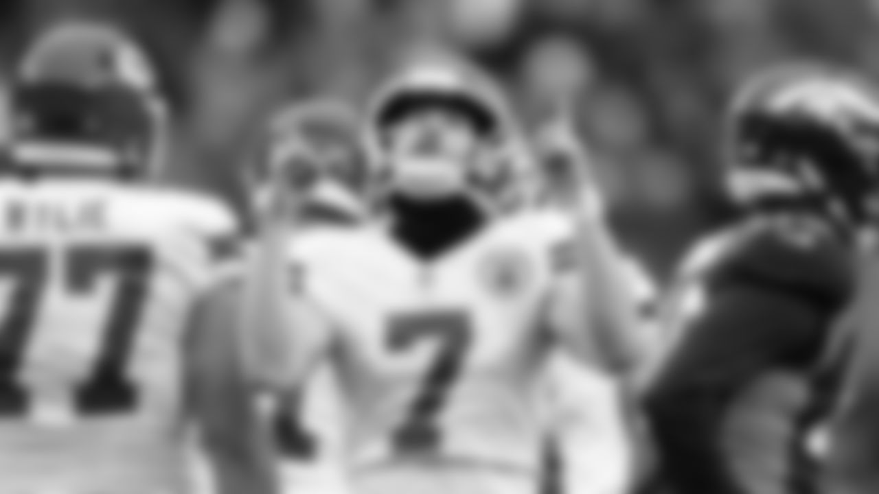 Kansas City Chiefs kicker Harrison Butker (7) during an NFL football game against the Denver Broncos on Saturday, January 8, 2021 in Denver.