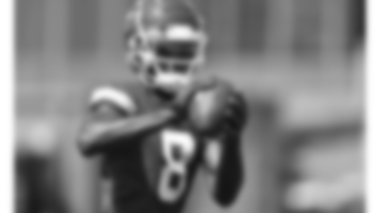 Kansas City Chiefs wide receiver Justyn Ross (8) at day 3 of OTAs on Wednesday, May 24th, 2023 in Kansas City Missouri.