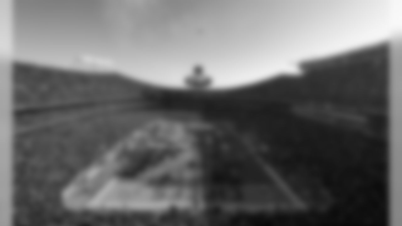 B-2 Stealth Bomber flyover prior to the AFC Championship football game between the Kansas City Chiefs and the Tennessee Titans at Arrowhead Stadium on January 19, 2020.