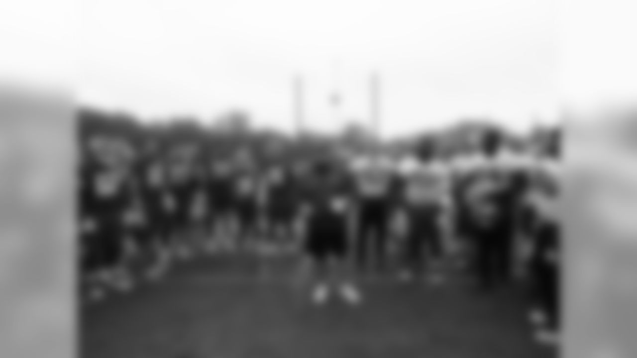 The team during practice on 8/14/18 at Chiefs Training Camp at Missouri Western State University in St. Joseph, Missouri.