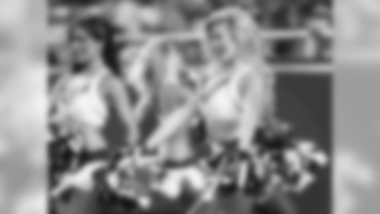 Kansas City Chiefs cheerleaders perform during the August 23, 2014 preseason home game.
