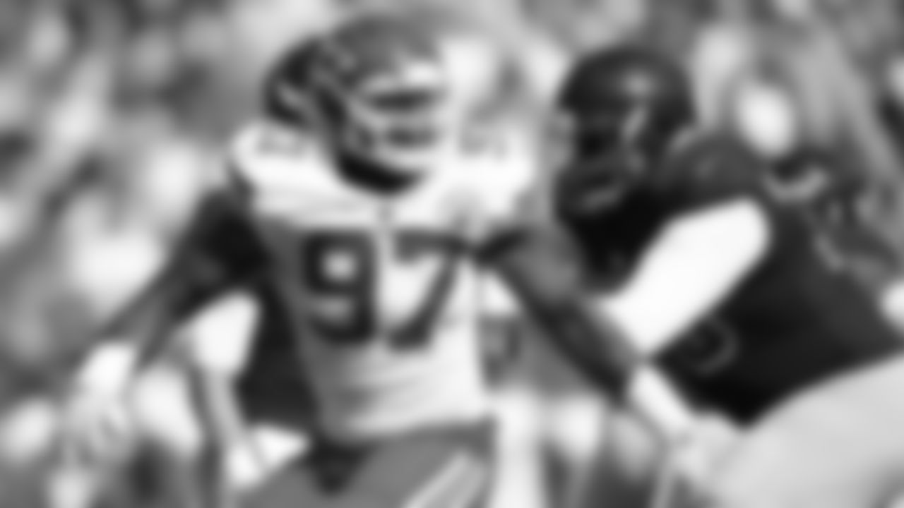 Kansas City Chiefs defensive end Alex Okafor (97) during an NFL football game against the Washington Football Team, Sunday, October 17, 2021 at FedExField.