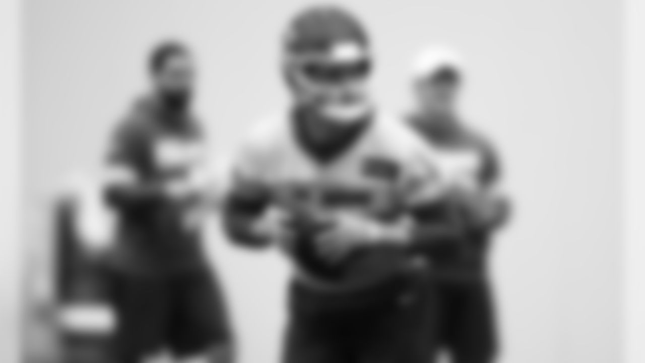 The Kansas City Chiefs practice on Wednesday January 22, 2020 in preparation for Super Bowl LIV.