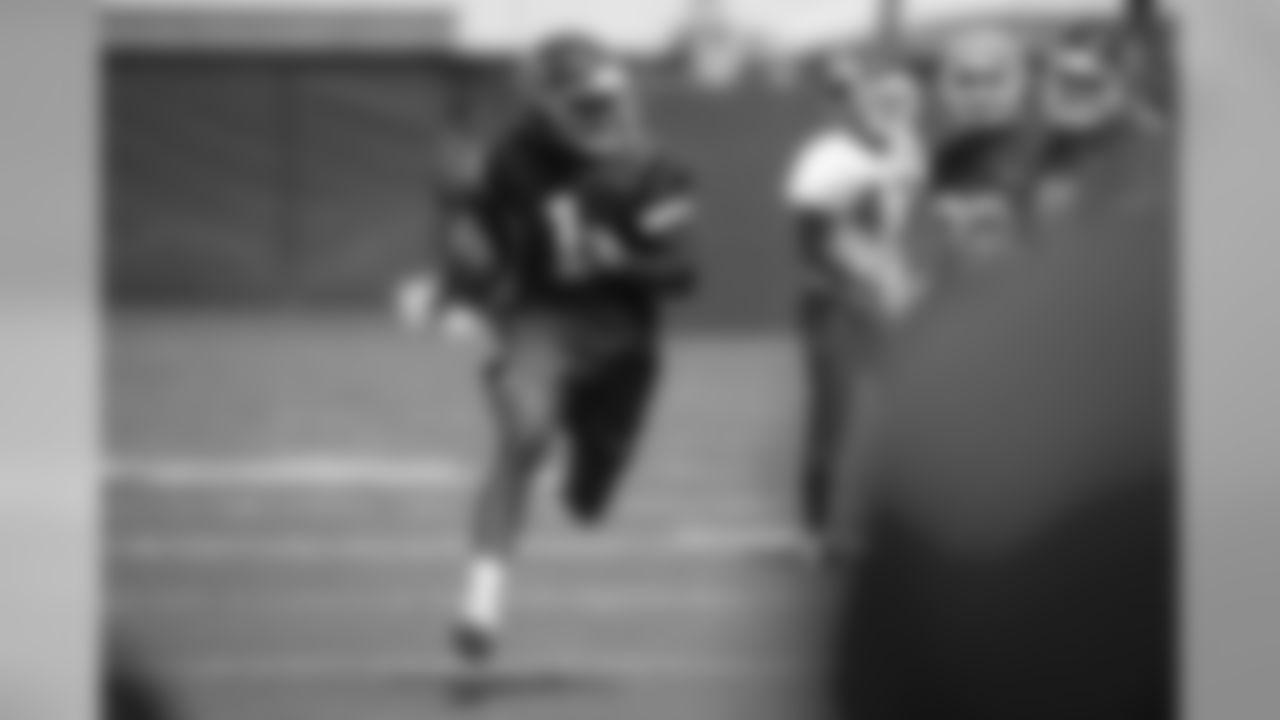 Kansas City Chiefs wide receiver Byron Pringle (1) during practice on 8/28/18