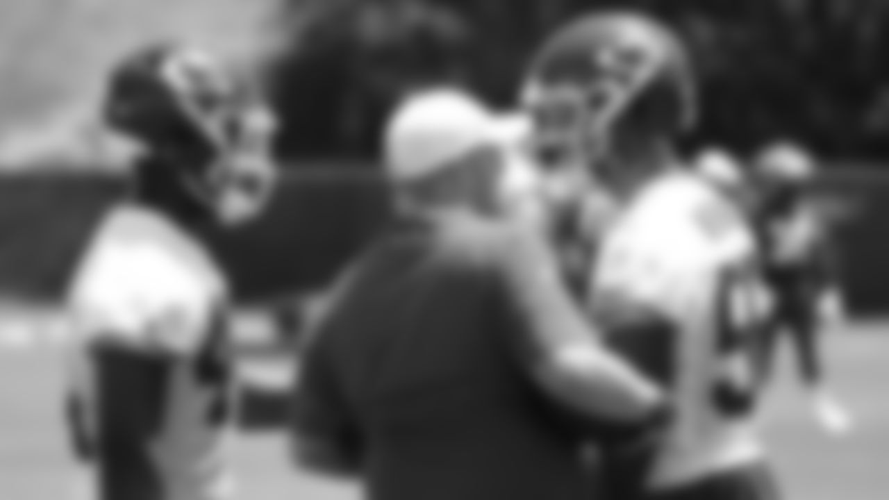 The Kansas City Chiefs participate in the eight practice of OTA''s.