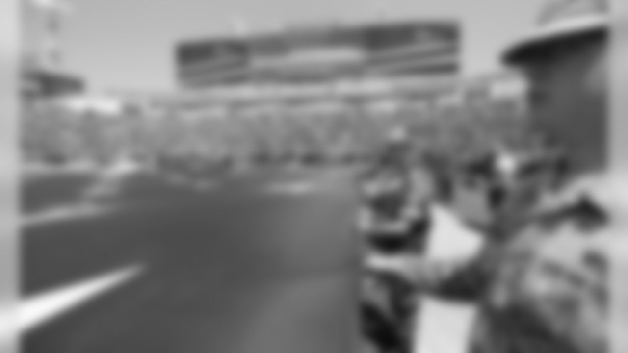 The American Flag during the National Anthem before the game between the Kansas City Chiefs and the Jacksonville Jaguars at TIAA Bank Field in Jacksonville, FL.