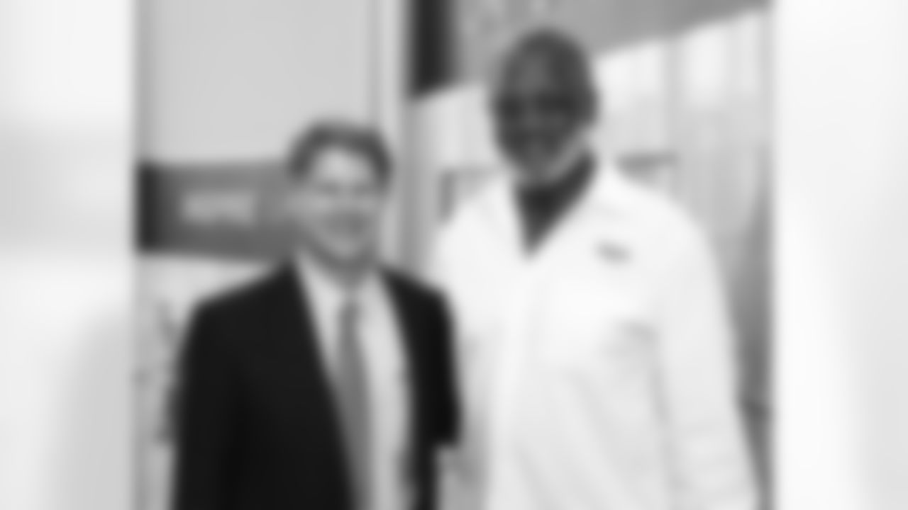 Clark Hunt and Bobby Bell.