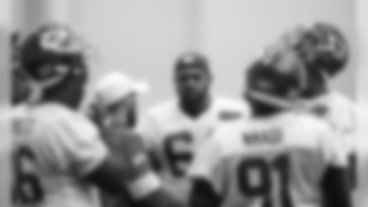 The Kansas City Chiefs practice in preparation for Sundays game against the Minnesota Vikings.