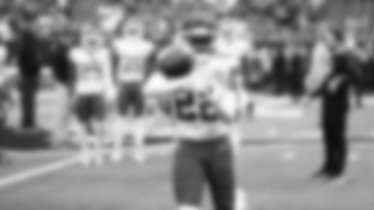 Kansas City Chiefs defensive back Juan Thornhill (22) prior to an NFL football game against the Houston Texans, Sunday, December 18, 2022 in Houston.