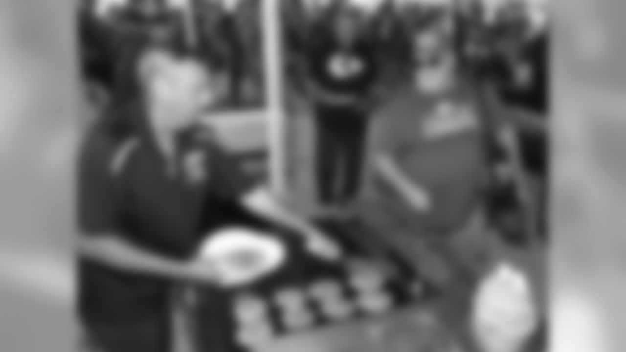Chiefs Season Ticket Members were invited to attend a pancake breakfast prior to practice.