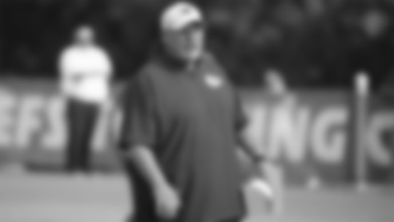 Kansas City Chiefs Head Coach Andy Reid during a 2019 Training Camp practice at Missouri Western State University in St. Joseph, MO.