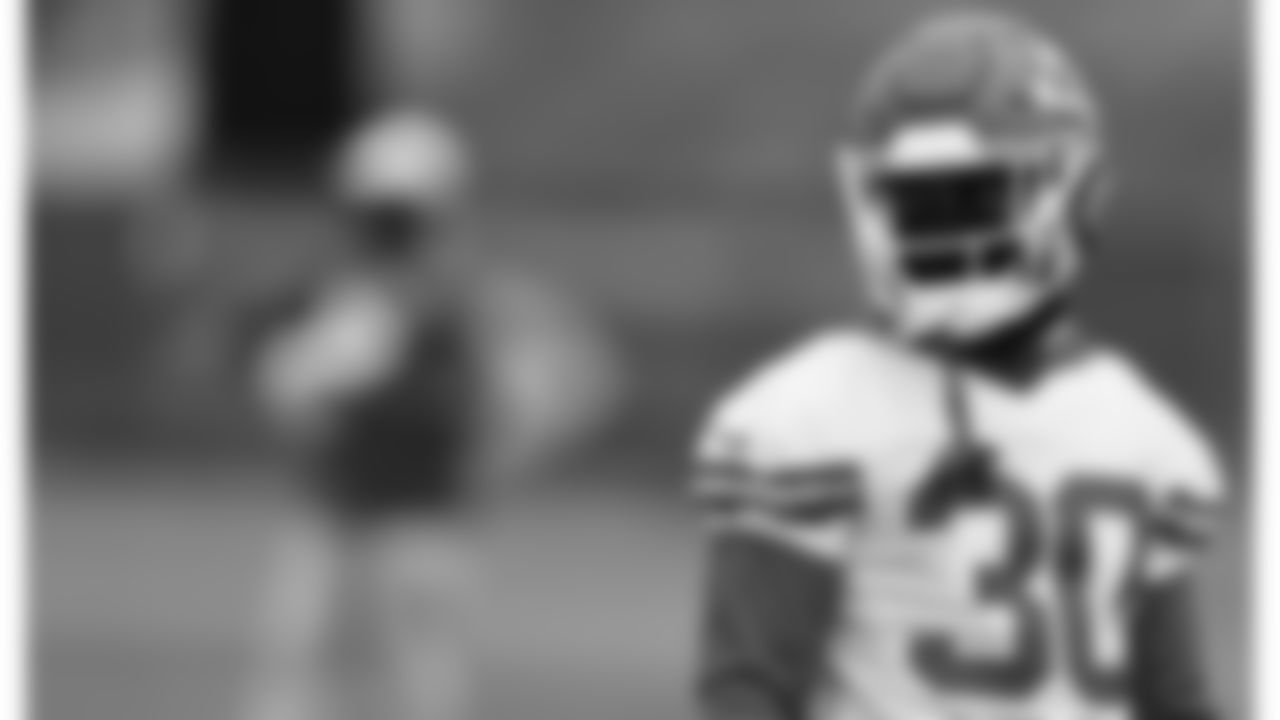 Kansas City Chiefs cornerback Dicaprio Bootle (30) during practice on Thursday, November 17, 2022.